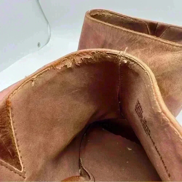 Nicole-  Women’s Loopey Sandals Tan Leather 
Sz 8 - Picture 9 of 10